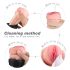 Sex HD Marcus - Vulva realista em estojo (preto-natural)