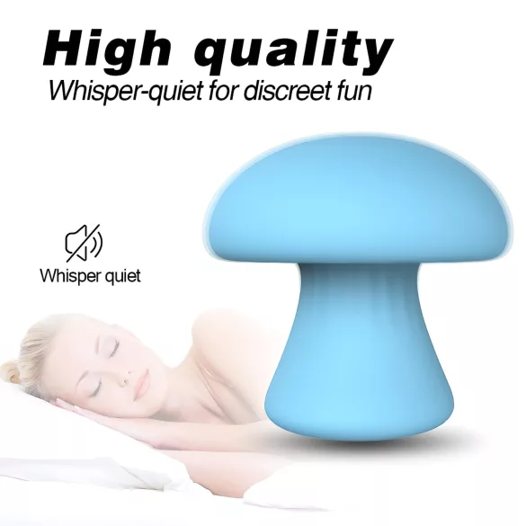 Magic Mushroom - massageador facial elétrico (azul)