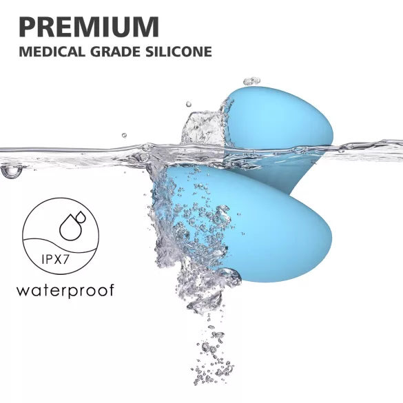 Magic Mushroom - massageador facial elétrico (azul)