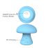 Magic Mushroom - massageador facial recarregável (azul)