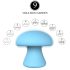 Magic Mushroom - massageador facial recarregável (azul)