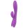 Vibrador aquecido recarregável à prova d'água (roxo)