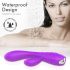 Vibrador aquecido recarregável à prova d'água (roxo)