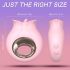 Vibrador Beijo Francês Sexo HD - rosa