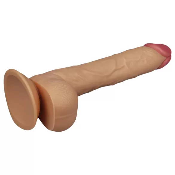 Lovetoy King-Sized - dildo realista com ventosa - 25cm cor natural