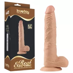 Lovetoy Real Extreme - dildo com ventosa - 24 cm
