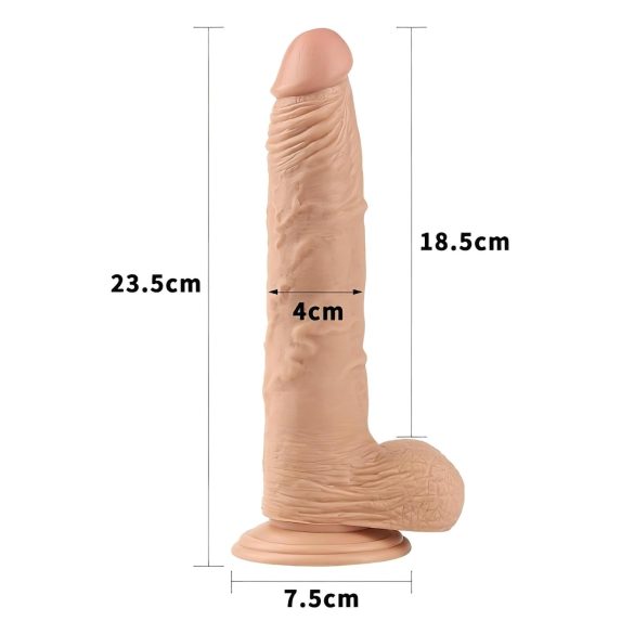 Lovetoy Real Extreme - dildo com ventosa - 24cm