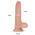 Pênis Realista Lovetoy Nature - 18cm (Natural)