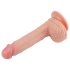 Dildo Lovetoy Nature Cock com ventosa - 21cm (natural)