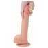 Dildo Lovetoy Nature Cock com ventosa - 21cm (natural)