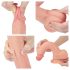 Dildo Lovetoy Nature Cock com ventosa - 21cm (natural)