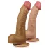 Lovetoy - dildo realístico curvado - 20cm - cor natural
