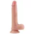 Lovetoy Nature Cock - dildo realista duplo camada - 20cm cor natural