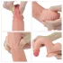 Lovetoy Nature Cock - dildo realista duplo camada - 20cm cor natural