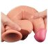 Dildo Lovetoy Nature - Dupla Camada Realista 25cm (Natural)