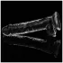 Lovetoy Flawless Clear - dildo com ventosa - 19 cm (transparente)