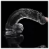 Lovetoy Flawless Clear - dildo com ventosa - 19 cm (transparente)