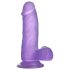 Lovetoy Jelly Studs - Dildo com ventosa - 15cm (roxo)