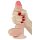 Dildo Lovetoy Dupla Camada - 18cm (Natural)