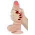 Dildo Lovetoy Dupla Camada - 18cm (Natural)