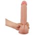 Dildo Lovetoy Pele Deslizante, 23cm, Natural