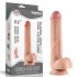 Dildo Lovetoy Pele Deslizante, 23cm, Natural