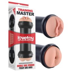 Lovetoy - masturbador 2 em 1 realístico (pele natural)