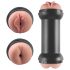 Lovetoy - masturbador vaginal e anal (cor natural)