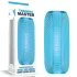 Lovetoy Training Master - masturbador duplo texturizado - silicone azul