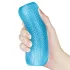 Lovetoy Training Master - masturbador duplo texturizado - silicone azul