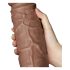 Lovetoy Chubby - Dildo Realista com Ventosa - 25cm (natural)