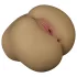 Lovetoy - masturbador masculino vagina e ânus torço - cor natural
