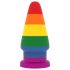 Plug anal arco-íris Lovetoy Prider 15cm