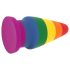 Plug anal arco-íris Lovetoy Prider 15cm