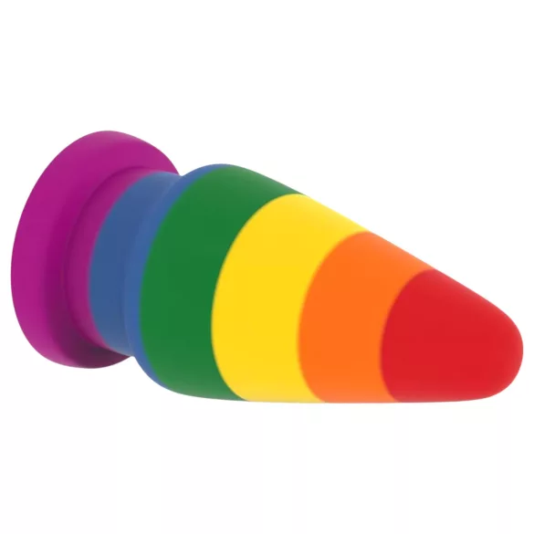 Lovetoy Prider - plug anal - 15cm - arco-íris
