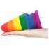 Plug anal arco-íris Lovetoy Prider 15cm