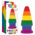 Plug anal arco-íris Lovetoy Prider 15cm