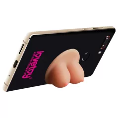   Lovetoy - suporte para celular com ventosa - seios realistas cor natural