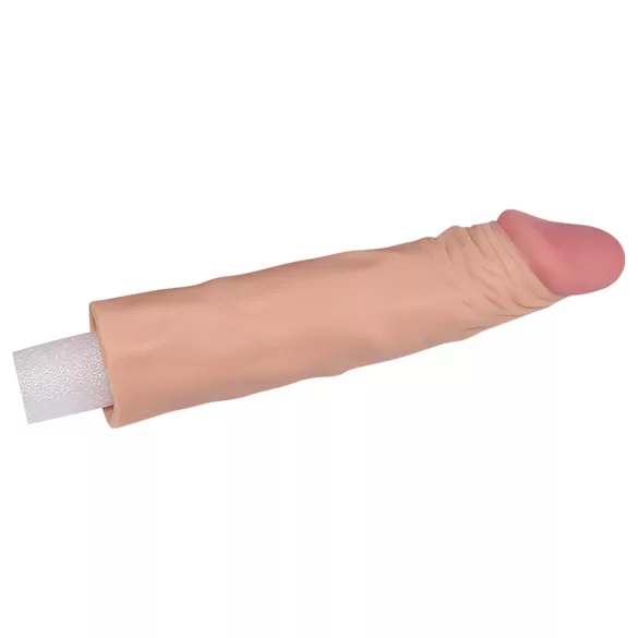 Lovetoy Pleasure X-tender - capa peniana - 19cm - cor natural