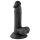 Sr. Atrevido - Dildo realista com ventosa 17 cm (preto)