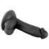 Sr. Atrevido - Dildo realista com ventosa 17 cm (preto)