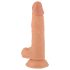 Sr. Rude - Dildo realista com ventosa - 19cm (natural)