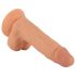 Sr. Rude - Dildo realista com ventosa - 19cm (natural)