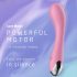 Lonely - Vibrador recarregável para ponto G (rosa)