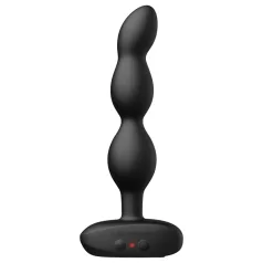   Lovense Ridge - vibrador anal com esferas - controle app - silicone preto