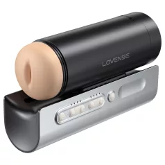   Lovense Solace Pro - masturbador de impulso controlado por app para homens (preto)