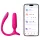 Lovense Lush Anal - Vibrador anal controlado por app, com LED - rosa