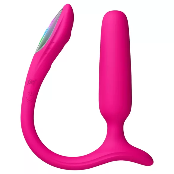 Lovense Lush Anal - Vibrador anal controlado por app, com LED - rosa