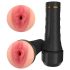 Copo Tracy's Dog - Masturbador com Vagina Realista (Preto-Natural)