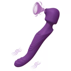   Tracy's Dog - vibrador massageador pulsatório - silicone roxo